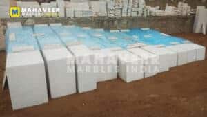 Makrana White Marble Tiles