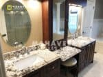 Alaska White Granite Bathroom