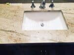 Bahama Ivory Gold Granite Sink