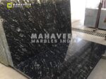 River Black Granite Texture