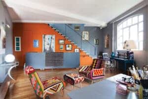 bold color interior design