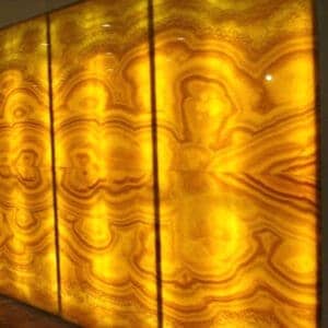 Yellow onyx marble