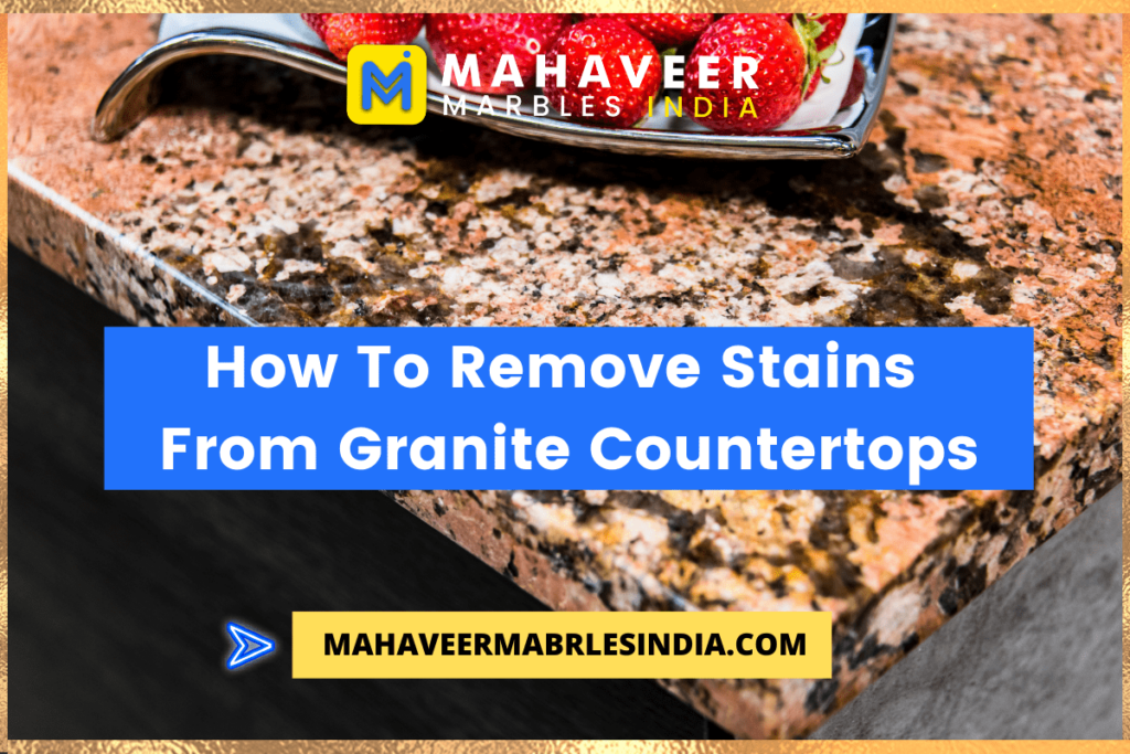Remove Stains from Granite Countertops