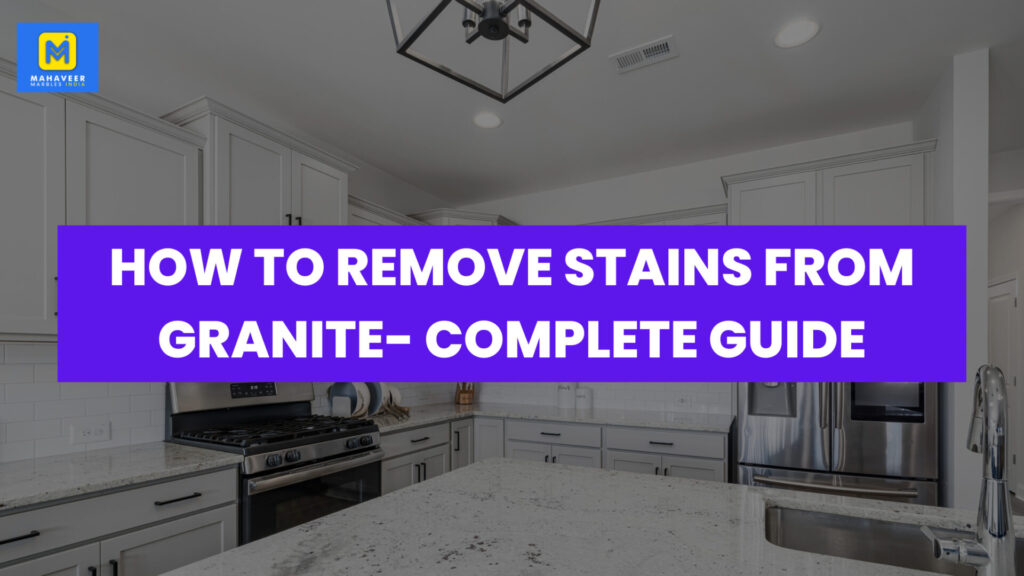 How to remove stain from granite